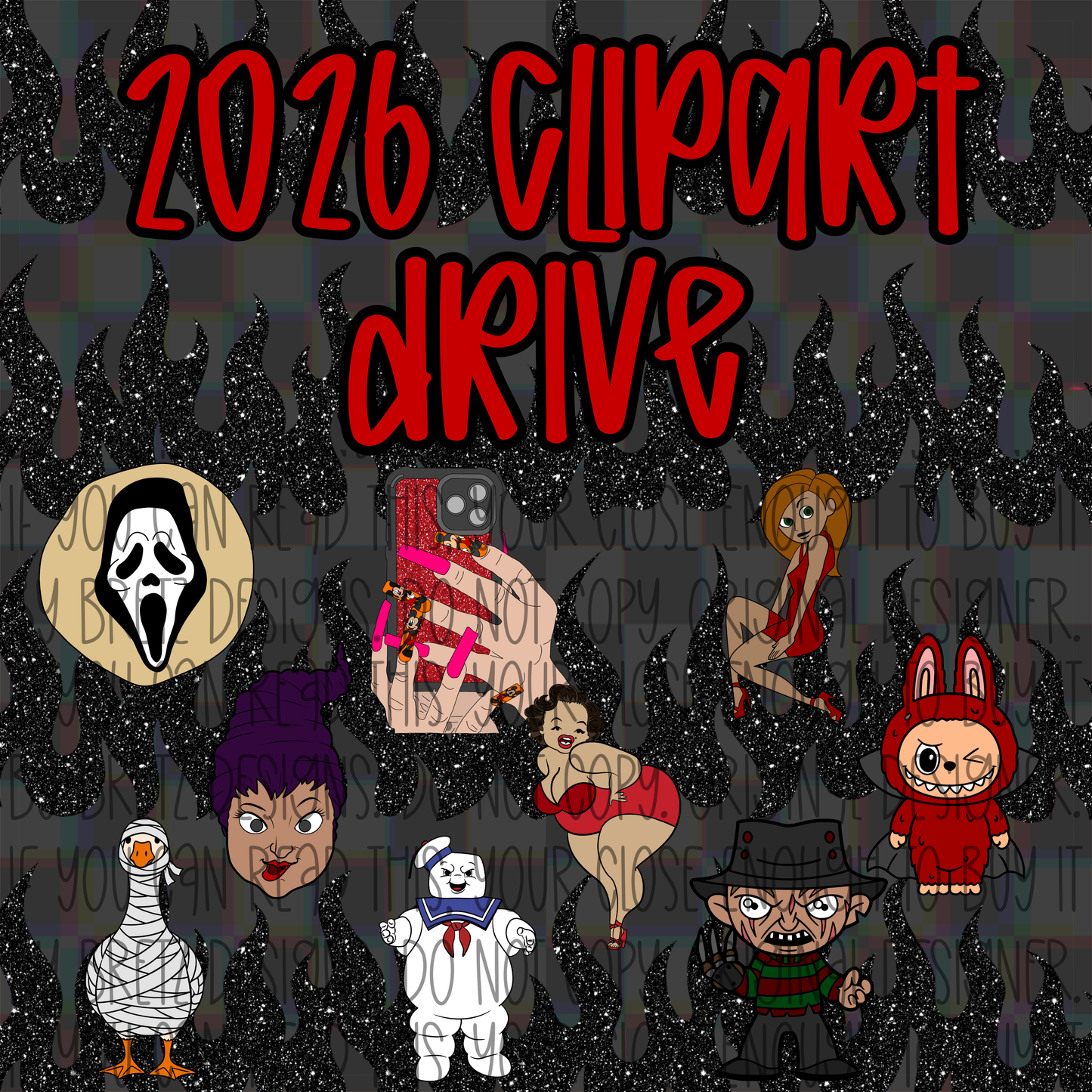 2026 Clipart Drive (3033 Pieces as of 08/26)