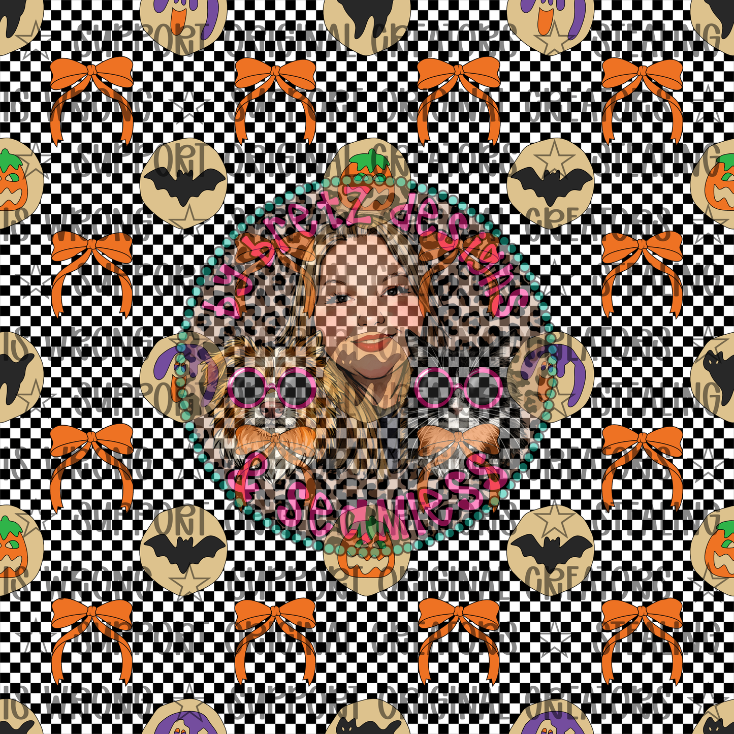 Halloween Cookie Seamless