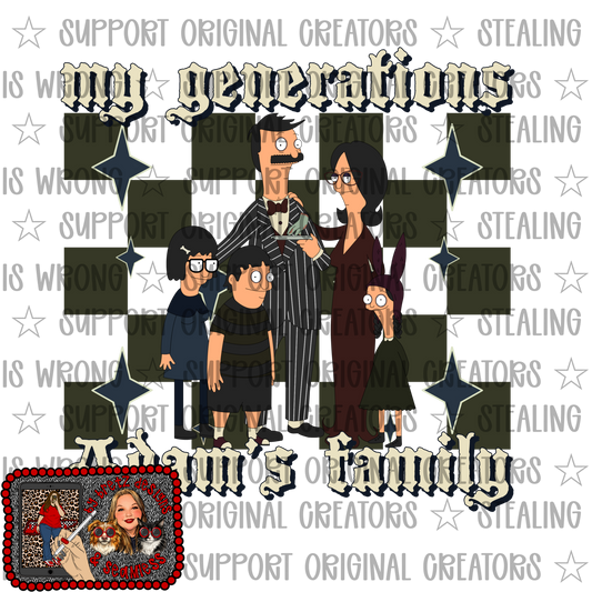 My Generations Adam's Family PNG