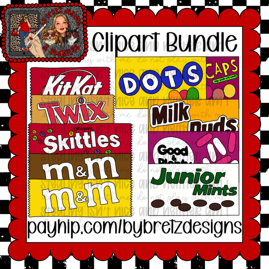 Candy Clipart Pack