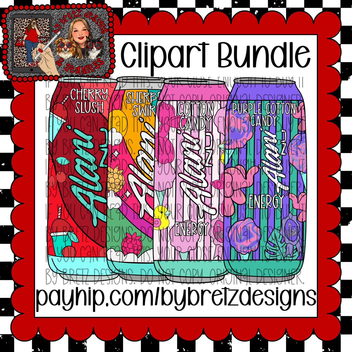 Alani Can Clipart Pack